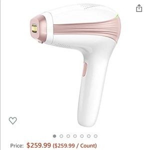Home laser hair removal/ willing to accept offers